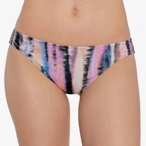 NWT SALT + COVE Juniors' Printed High-Waist Bikini Bottoms, Created For Macy's